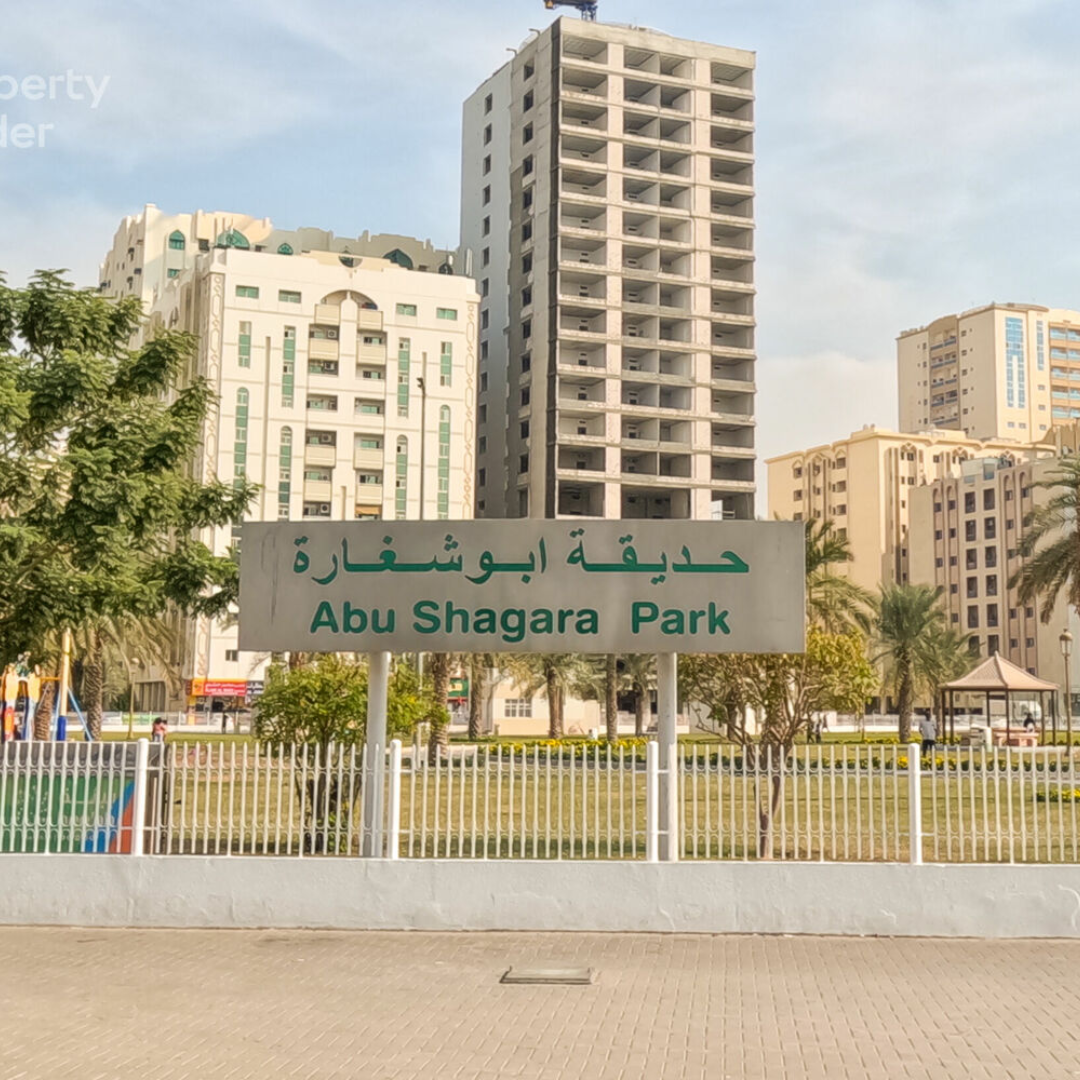 picture showing buildings in Abu shagara area