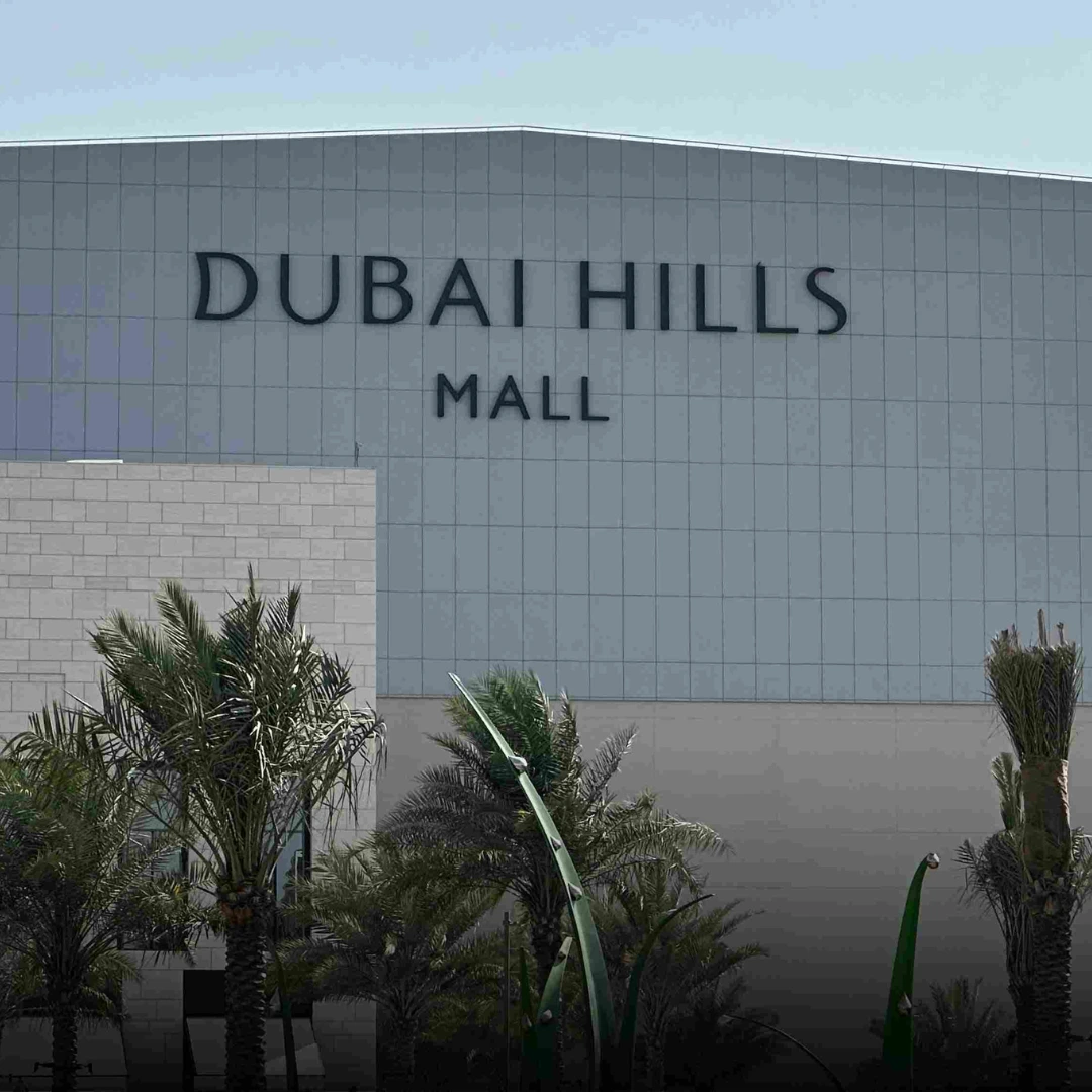 picture showing the outside front view of Dubai Hills