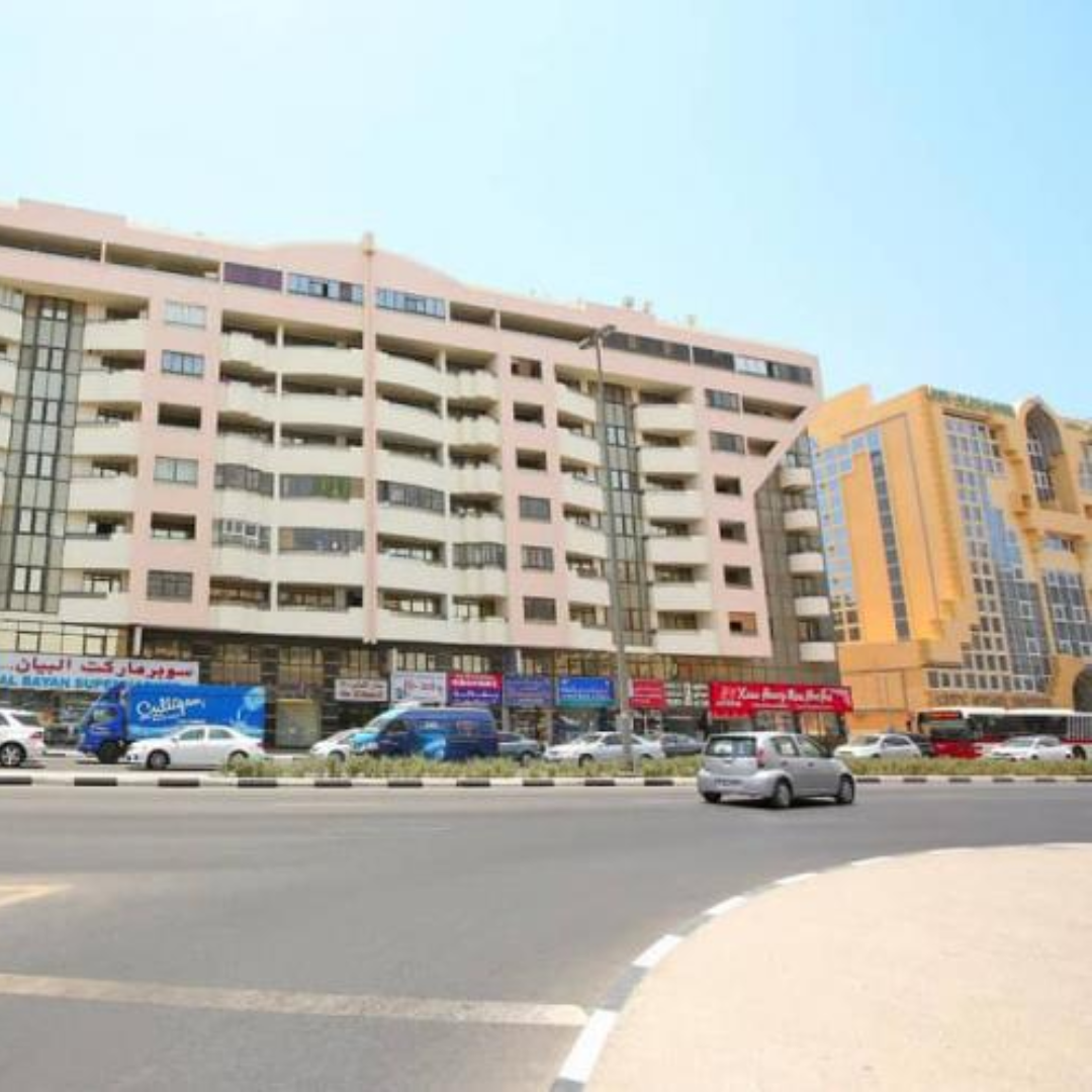 picture showing building in salah al din area Dubai 